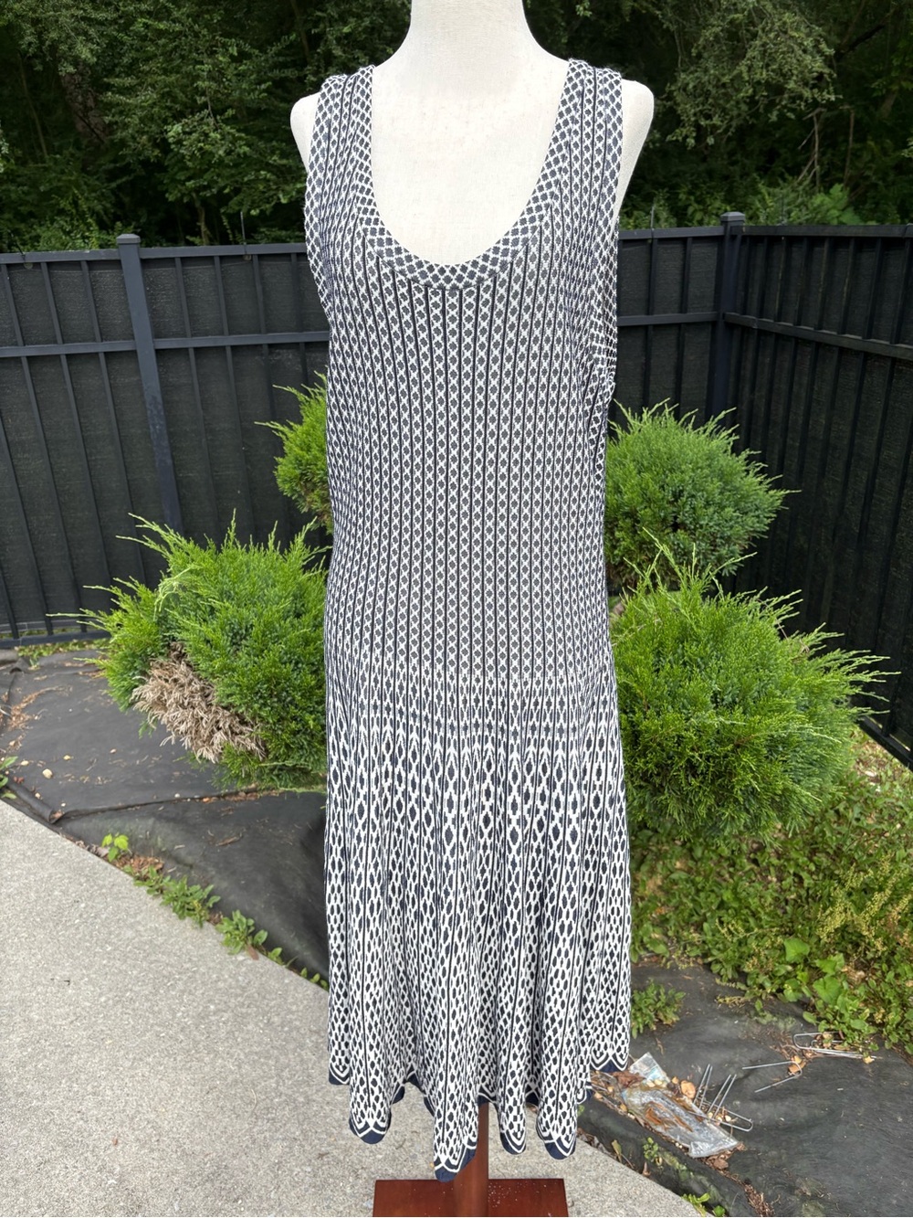 NIC+ZOE Heritage Twirl Sweater Midi Dress